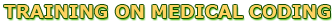 training on medical coding